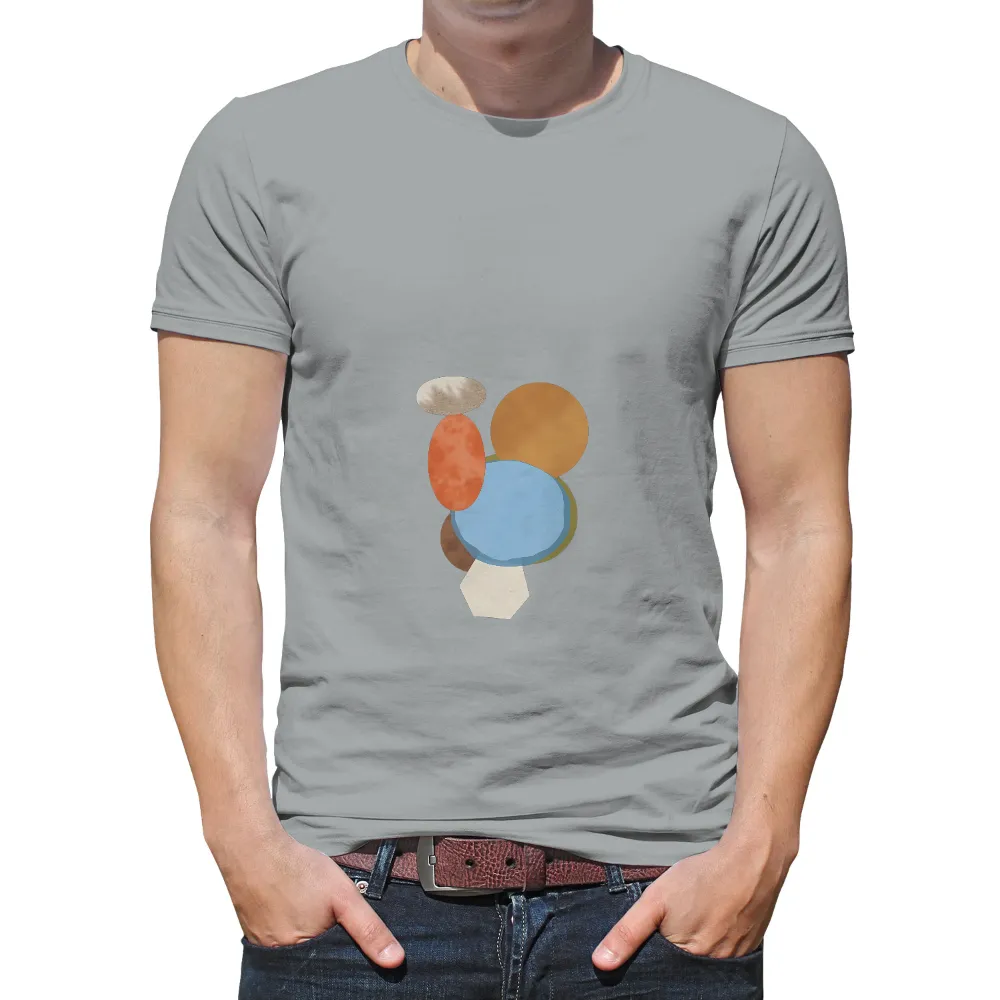 Graphic Tees: Harmony of Elements - Artistic Design|t shirt painting on nature