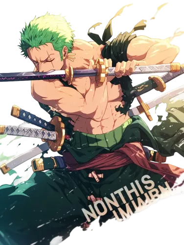 Zoro's Resolve - zoro anime t