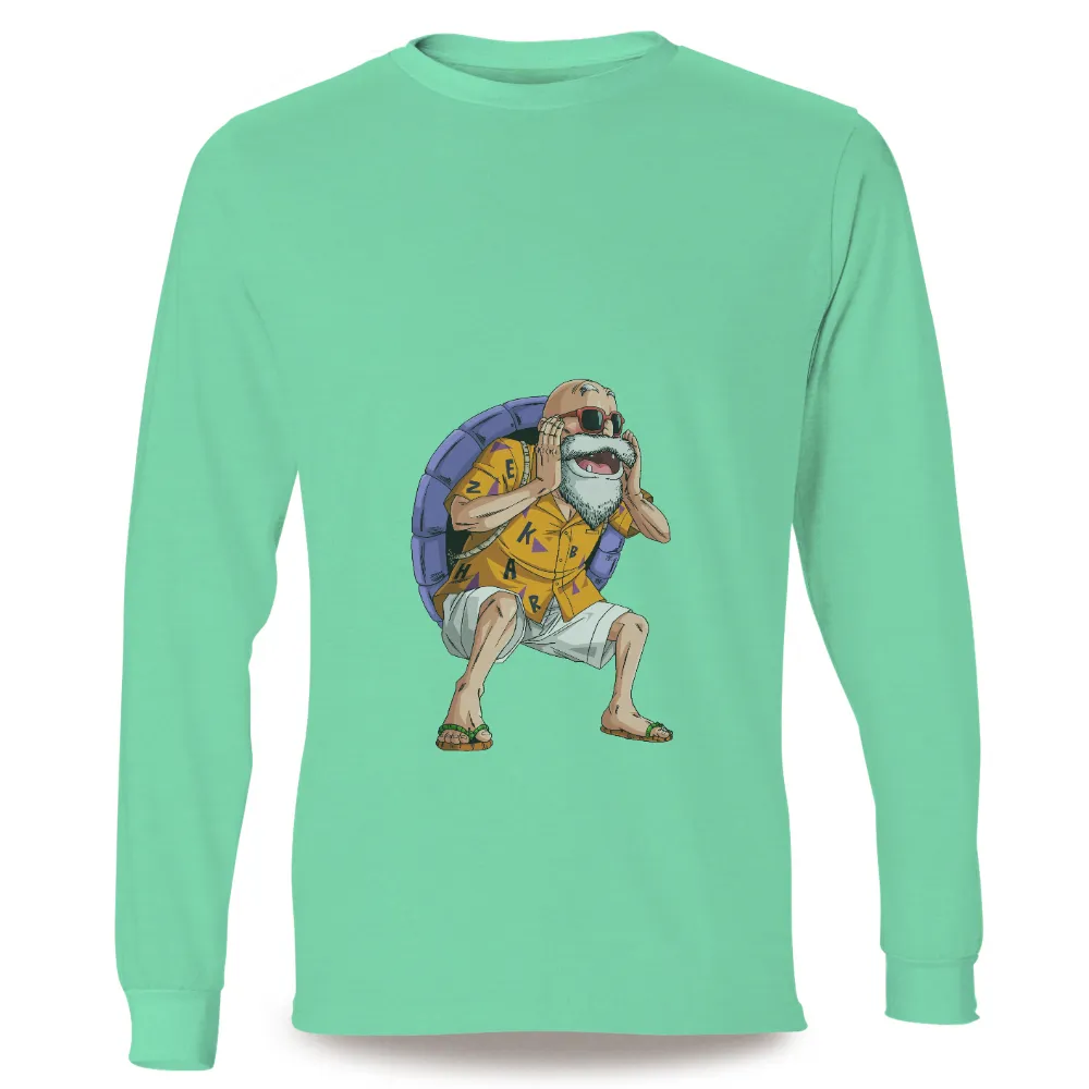 TShirt Printing: Quirky Anime Character in Yellow Shirt|cartoon character with star on shirt