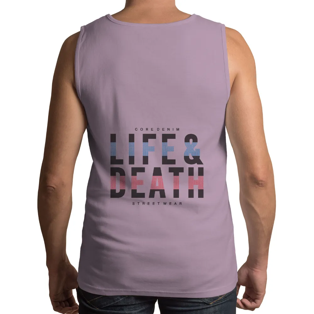 Graphic Tees: LIFE & DEATH Pixel Art Streetwear|life is good valentine shirt