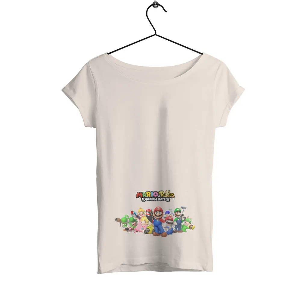 T-Shirts Custom: Mario + Rabbids Adventure in Gaming|alice in wonderland team shirts