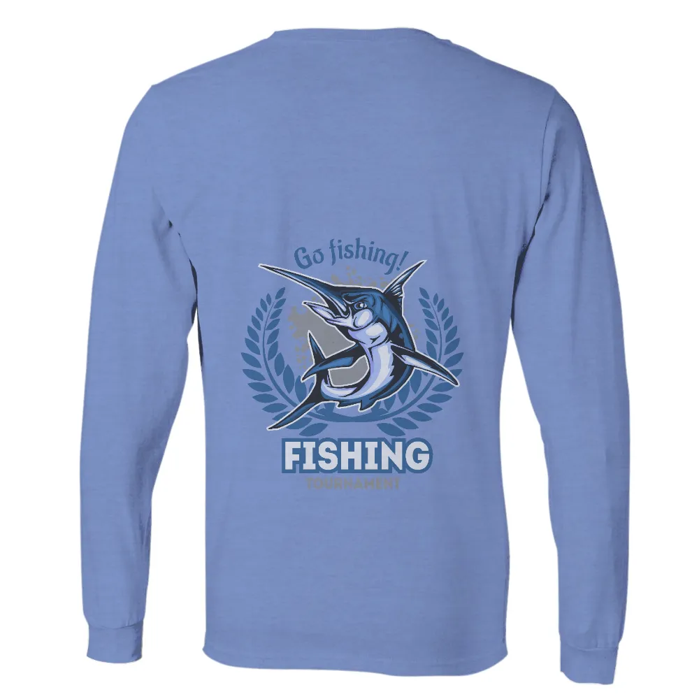 T-Shirts Design: Marlin Fishing Tournament - Bold and Victorious|joe marlin tropical shirt