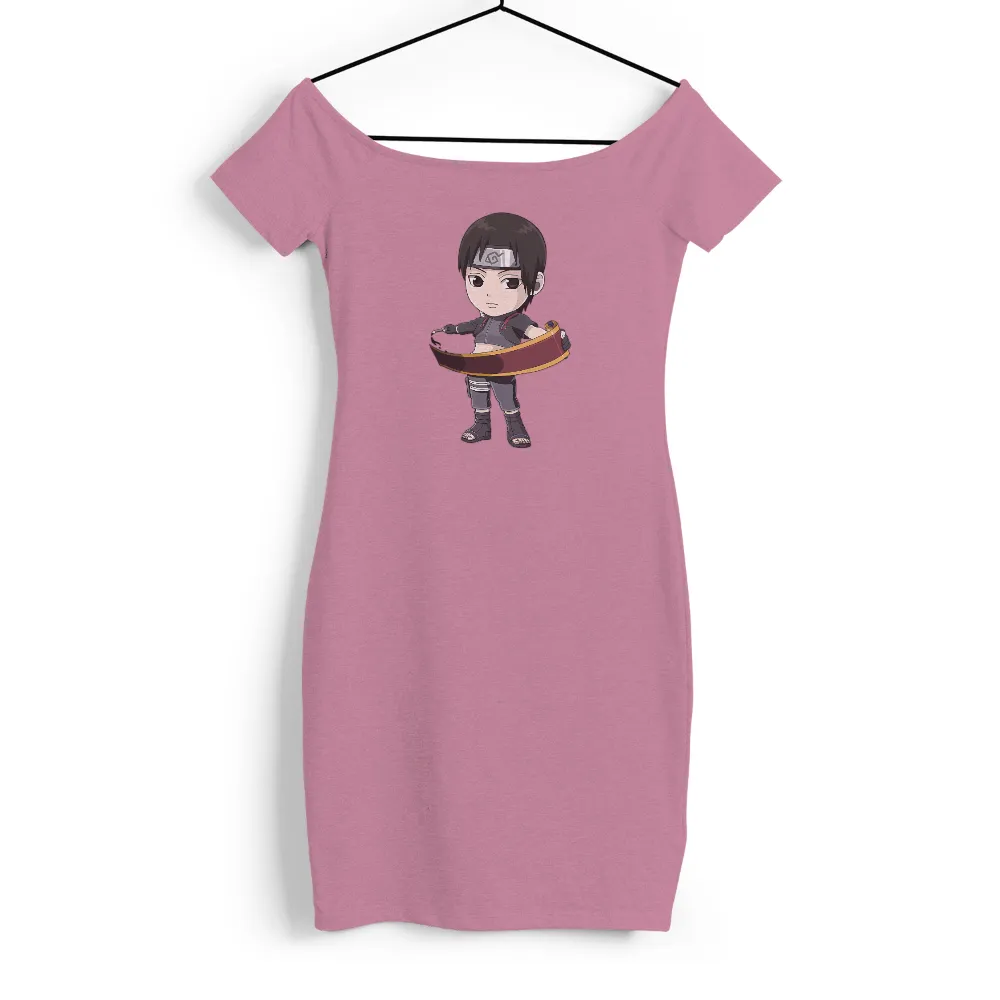 Tee Shirts Printed: Chibi Sasuke Uchiha - Anime Fan Art|men's art cotton colorful printed loose casual shirts