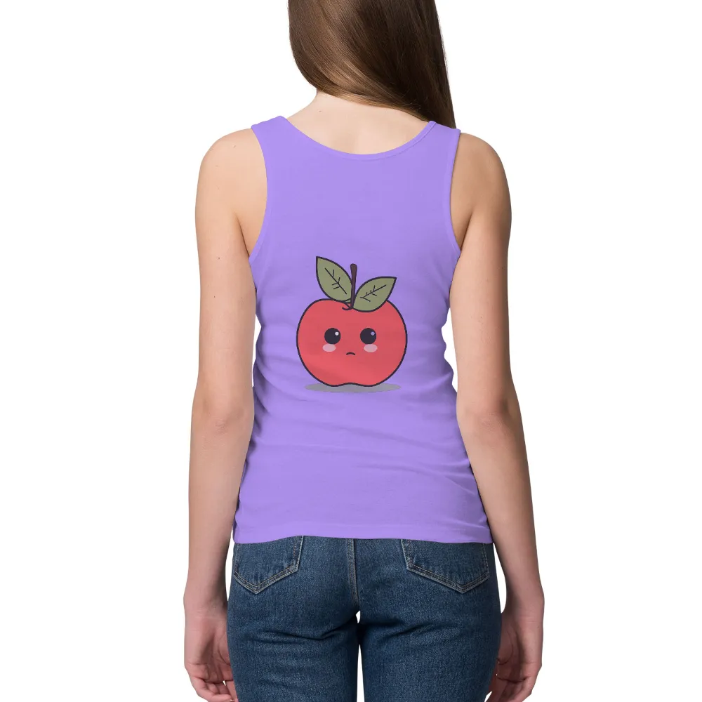 T-Shirts Design: The Journey of a Red Apple|cute summer shirts for teens