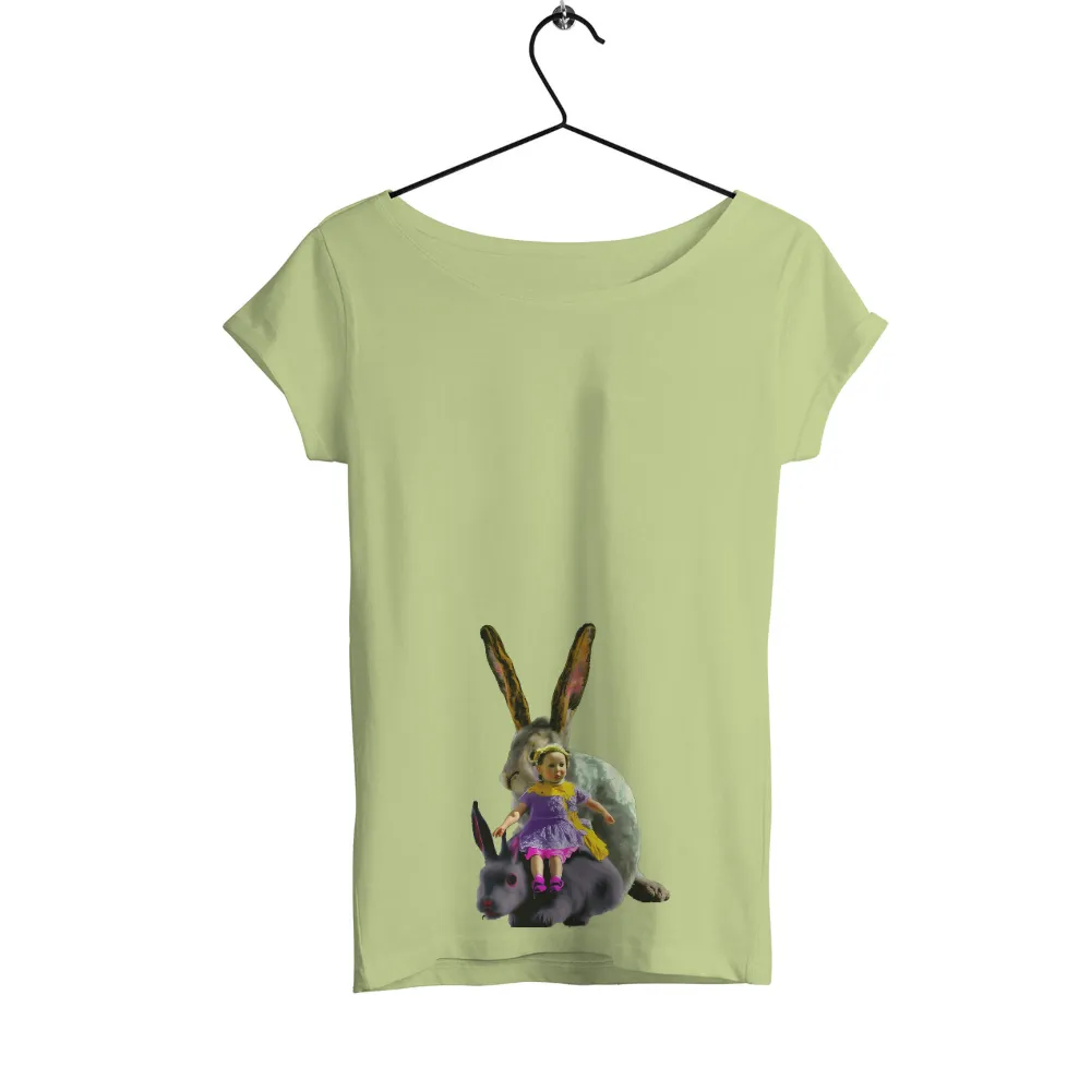 T-Shirts Custom: Whimsical Adventure with Magical Rabbits|pokemon magic shirt 1999