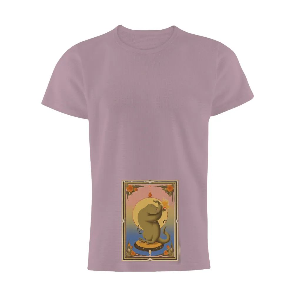 Tee Shirts Printed: Zorath, Guardian of the Eternal Flame|stars hollow knit a thon shirt