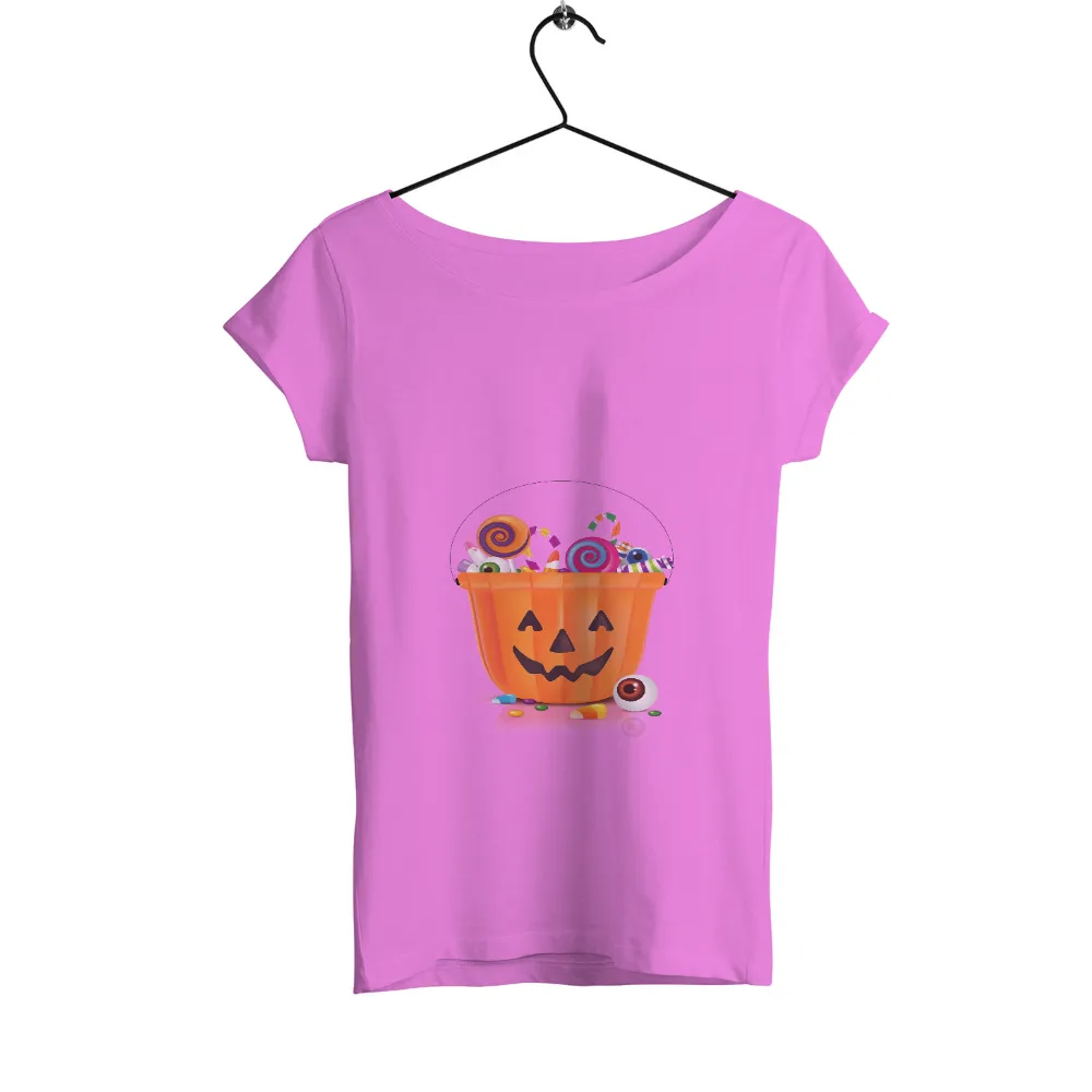 Trick-or-Treat TShirt Printing: Halloween Pumpkin Bucket of Candy|halloween costumes white dress shirt