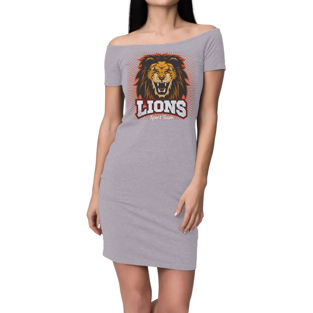 Lions Sport Team T-Shirts Pattern: Strength and Courage|team lebron shirt