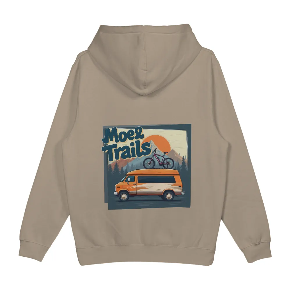 T-Shirt Printing: Moe Trails - Adventure in Vintage Style|retro valentines day shirt