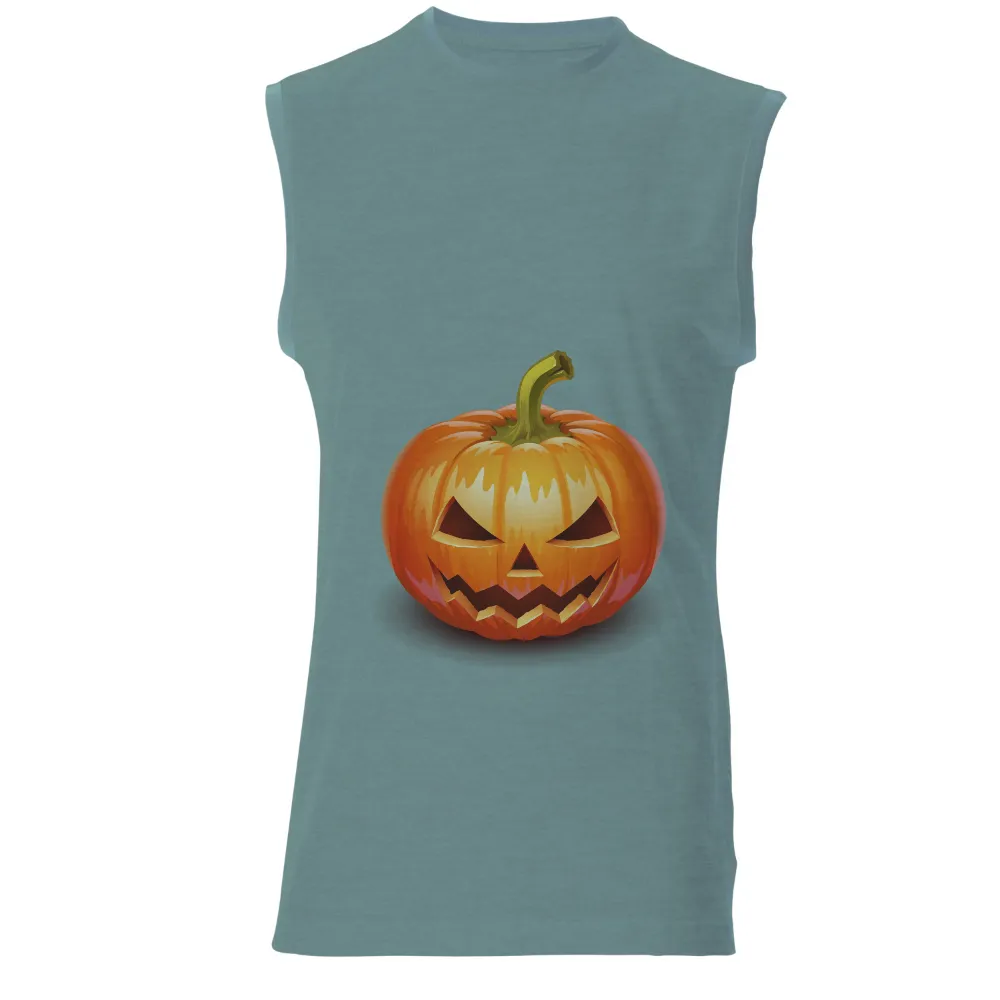 TShirt Printing: Halloween Pumpkin Art - Spooky Festive Design|men halloween t shirts for adults